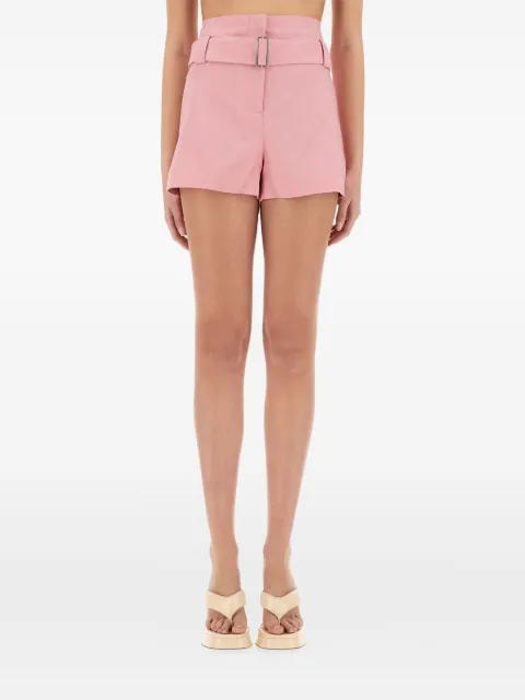 MSGM belted shorts