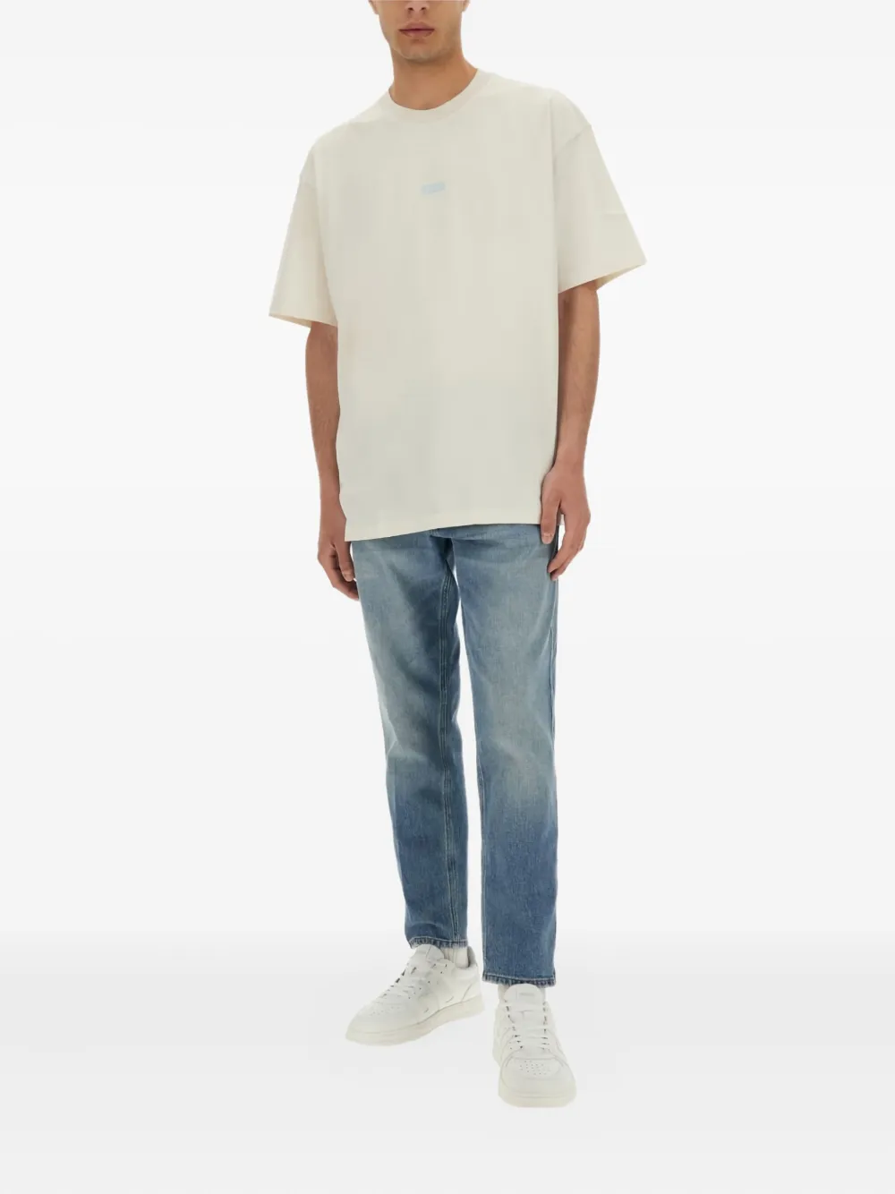 BOSS logo-print cotton T-shirt | T-Shirts | Image 2