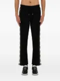 HUGO tape-detail track pants - Black