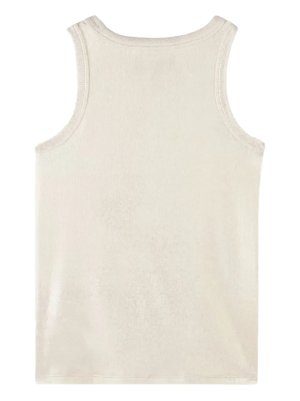 Dkny Kids ribbed logo vest Beige