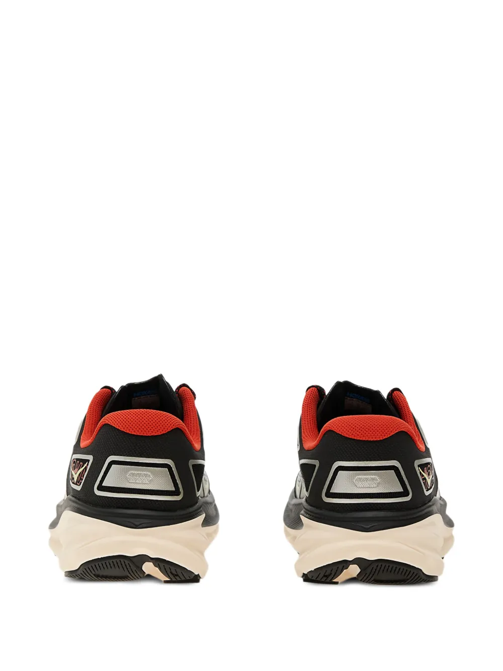 HOKA Clifton One9 sneakers met mesh vlak Zwart