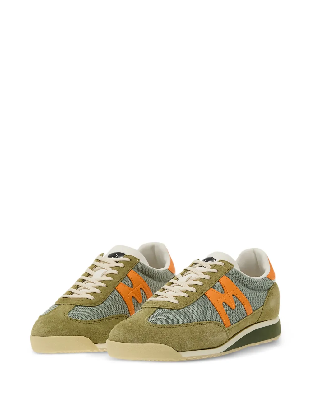 Karhu Mestari Control mesh-panel suede sneakers Green