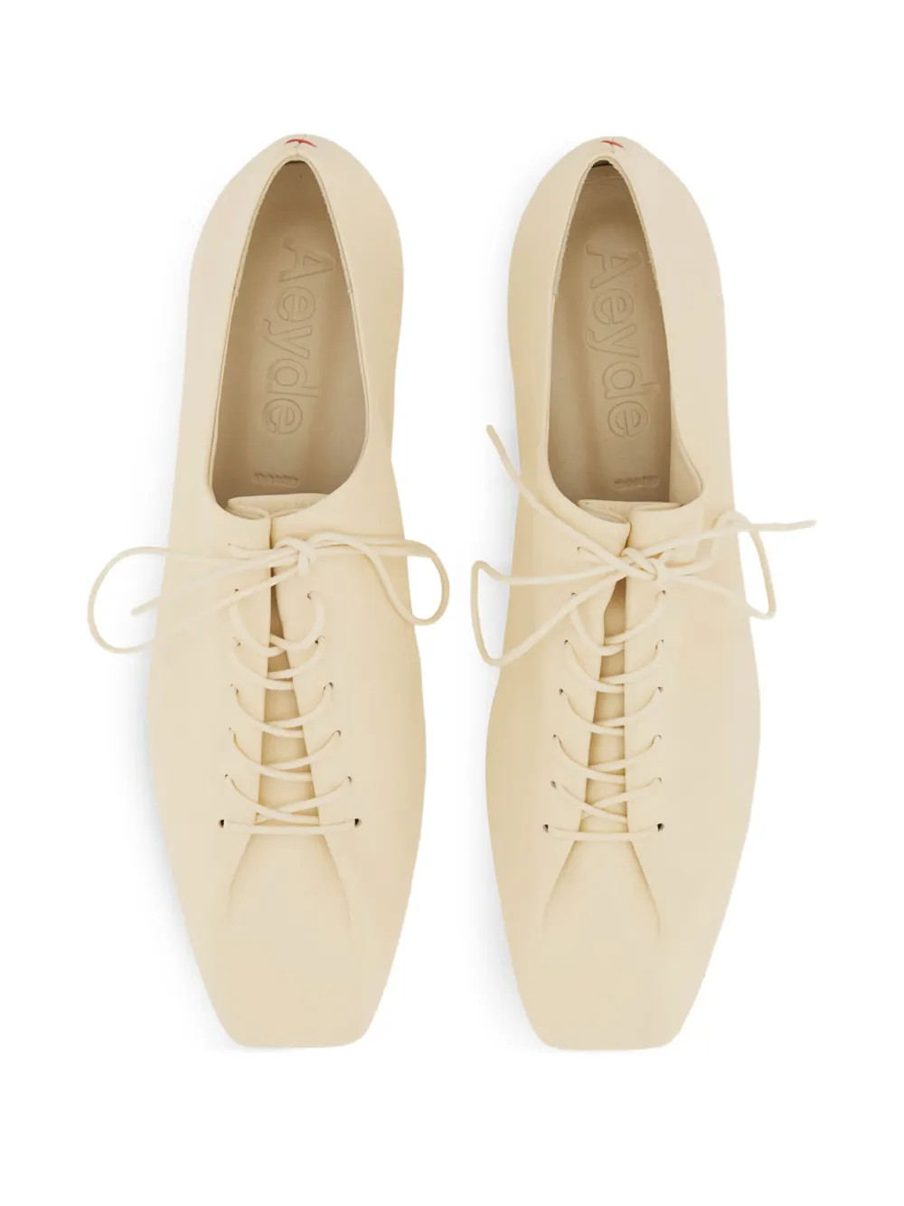 Aeyde lace-up leather shoes Neutrals