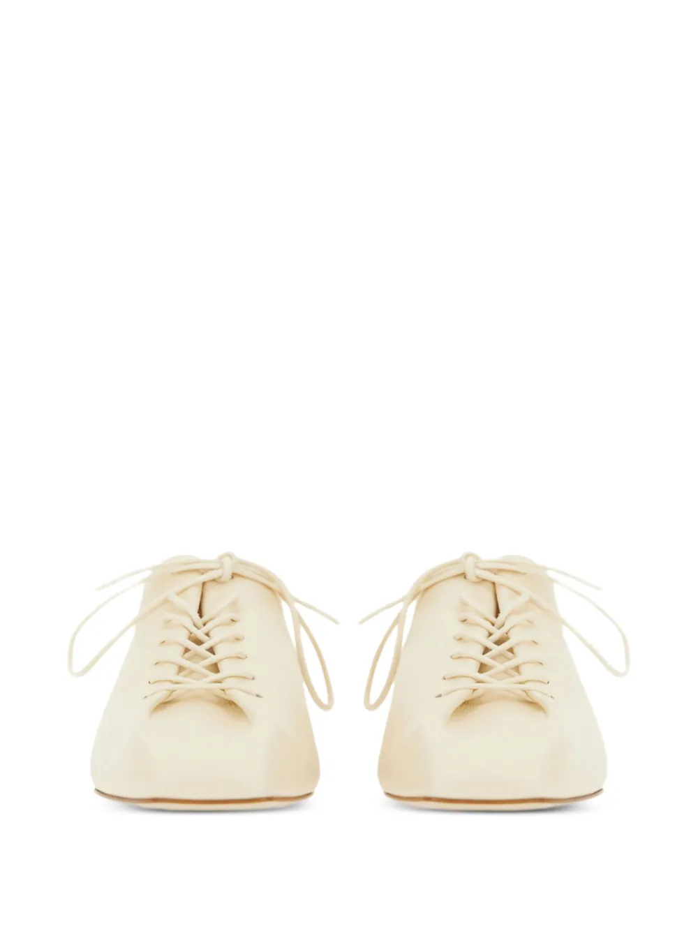 Aeyde lace-up leather shoes Neutrals