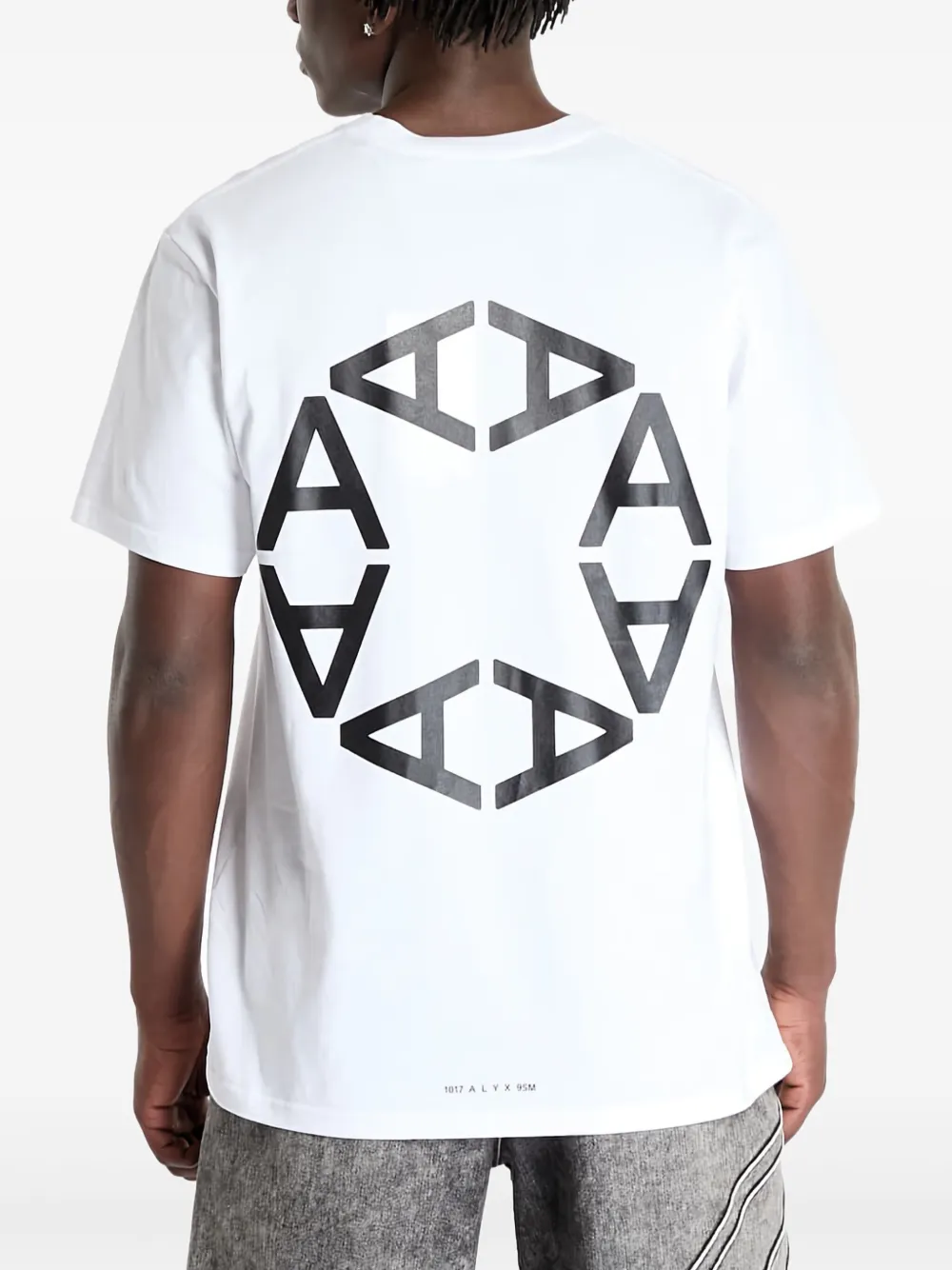 1017 ALYX 9SM Circle T-shirt Wit