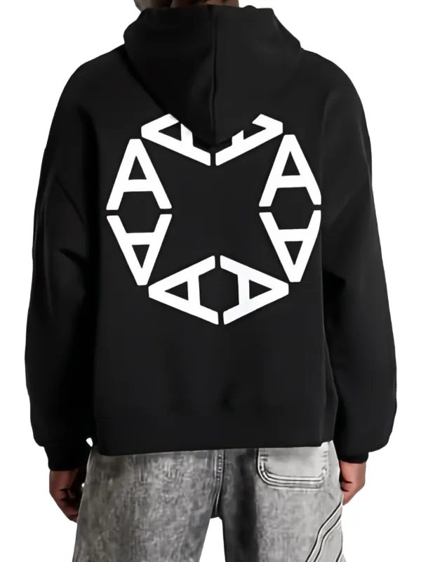 1017 ALYX 9SM★アリクス ロゴ プリント パーカー 1017 ALYX 9SM プリント パーカー | ブラック | FARFETCH JP
