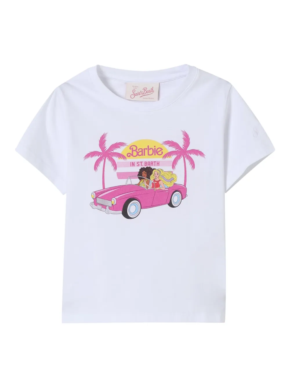 MC2 Saint Barth Kids グラフィック Tシャツ - ホワイト MC2 Saint Barth Kids グラフィック Tシャツ - ホワイト