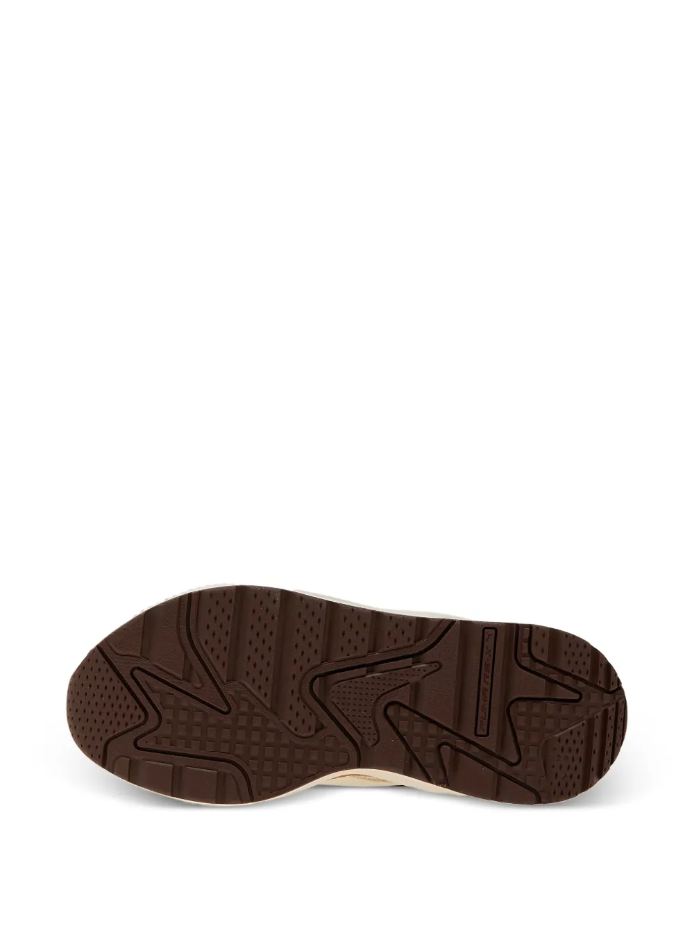 PUMA multi-layered panelled trainers Neutrals