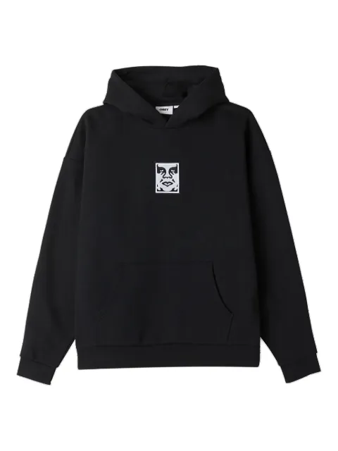 Obey logo-print hoodie