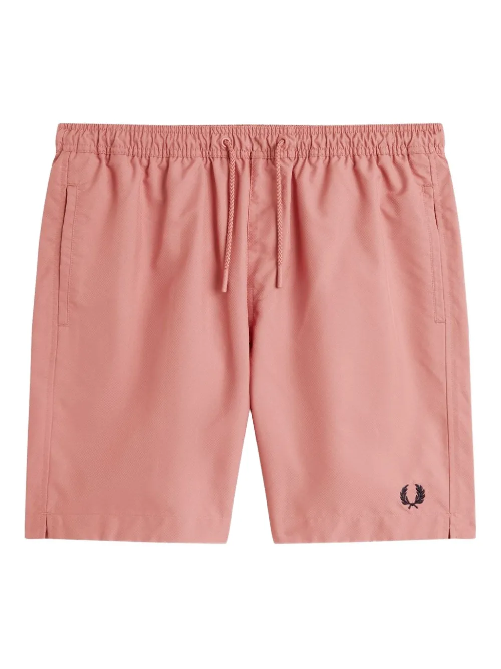 Fred Perry Zwembroek met trekkoordtaille Roze