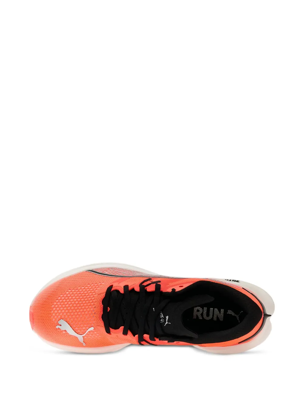 PUMA mesh-panelled sneakers Orange
