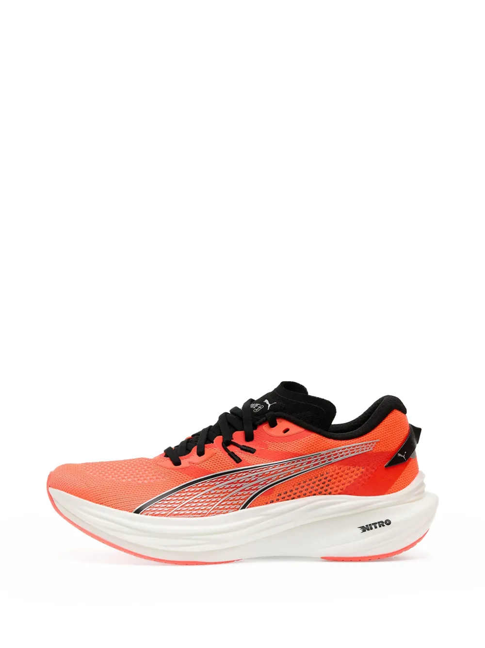 PUMA mesh-panelled sneakers Orange