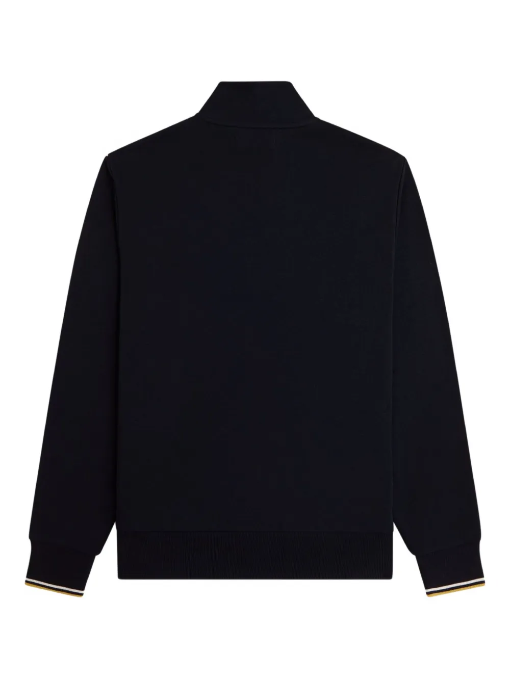 Fred Perry Sweater met halve rits Blauw