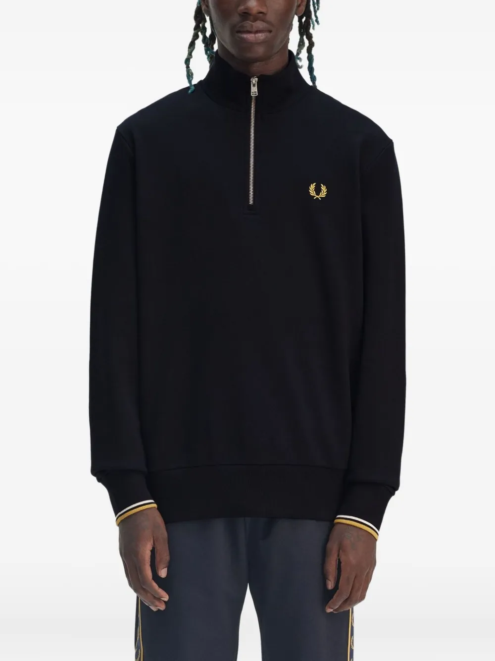 Fred Perry sweat à col zippé | Sweats | Image 2