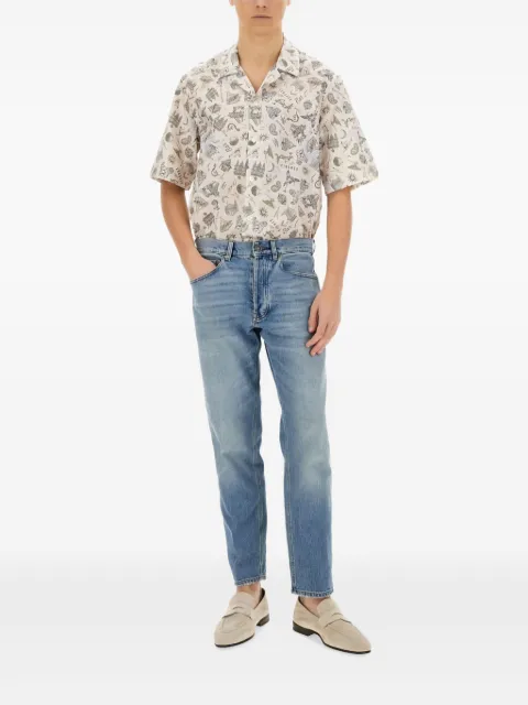 Paul Smith Souvenir-print short-sleeve shirt