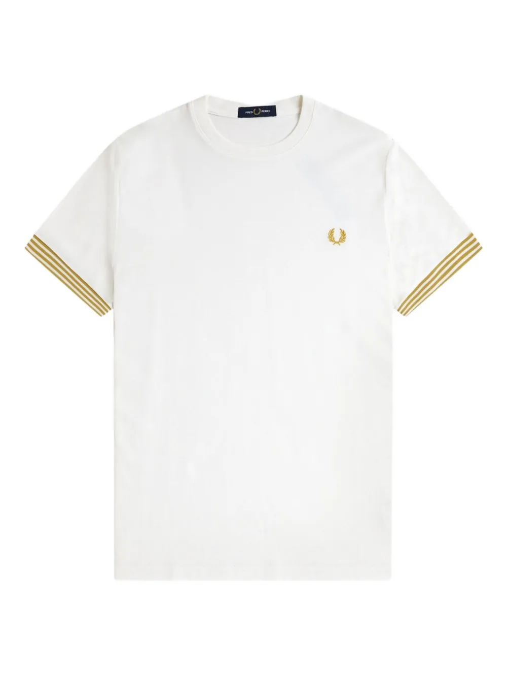 logo-embroidered T-shirt