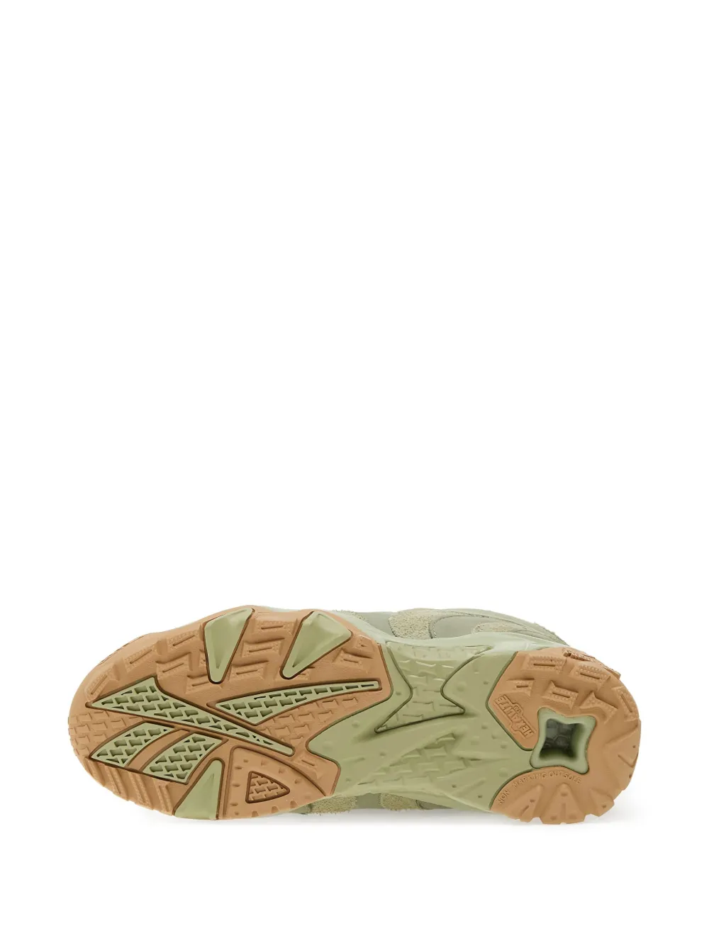 Reebok mesh-panelled high-top sneakers Green