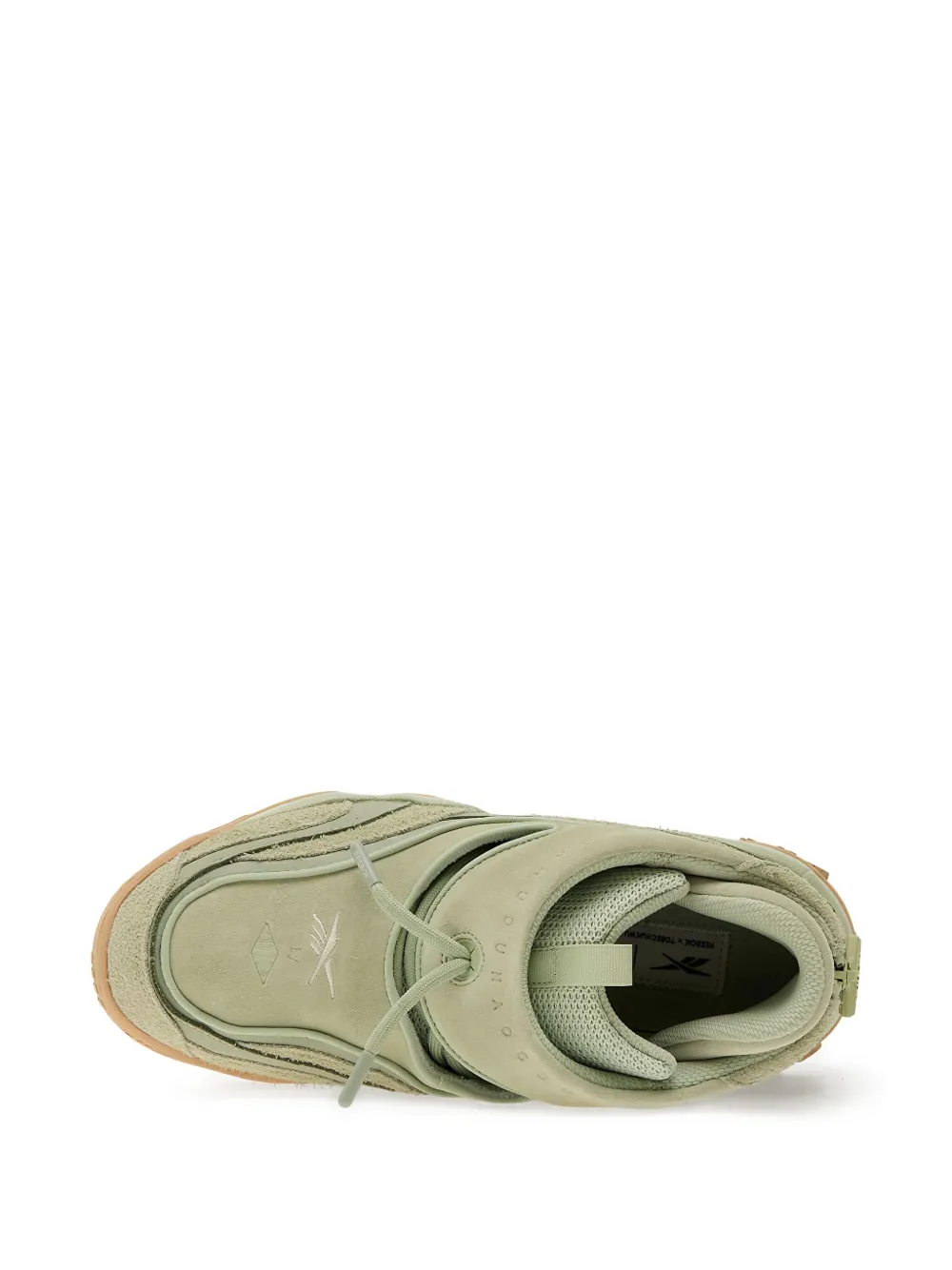 Reebok mesh-panelled high-top sneakers Green