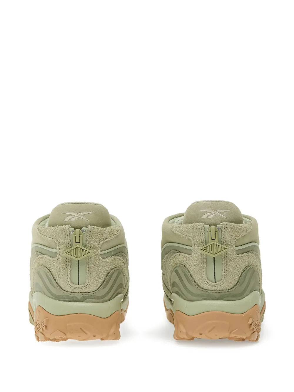 Reebok mesh-panelled high-top sneakers Green