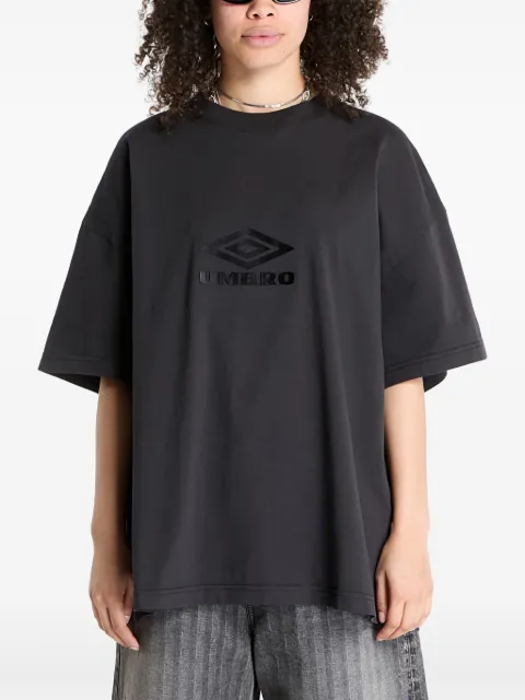 UMBRO slogan-print oversized T-shirt