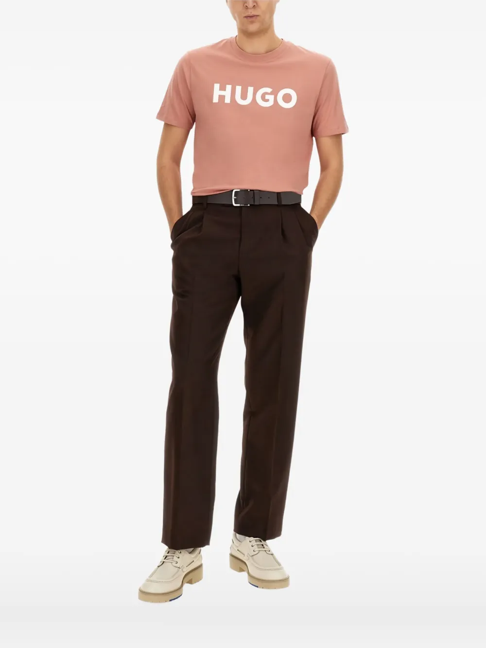HUGO logo-print T-shirt | T-Shirts | Image 2