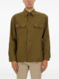 BOSS double-pocket shirt - Green