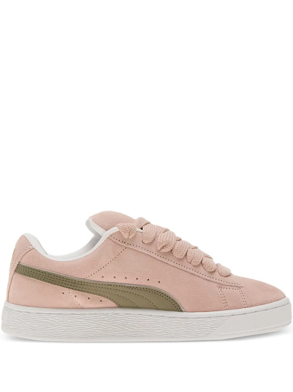 PUMA suede lace-up sneakers - ピンク PUMA suede lace-up sneakers - ピンク
