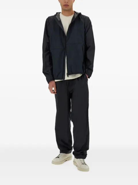 BOSS hooded panelled windbreaker