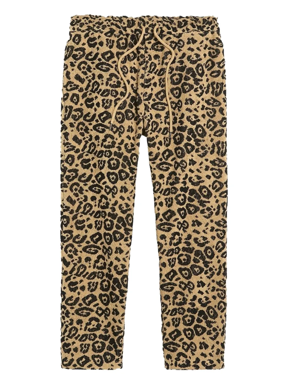 OAS Company leopard-print straight-leg trousers | Neutrals | Image 1