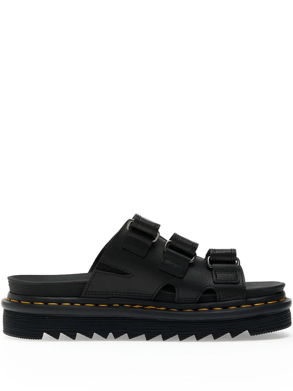 Dr. Martens Raine sandalen met plateauzool Zwart