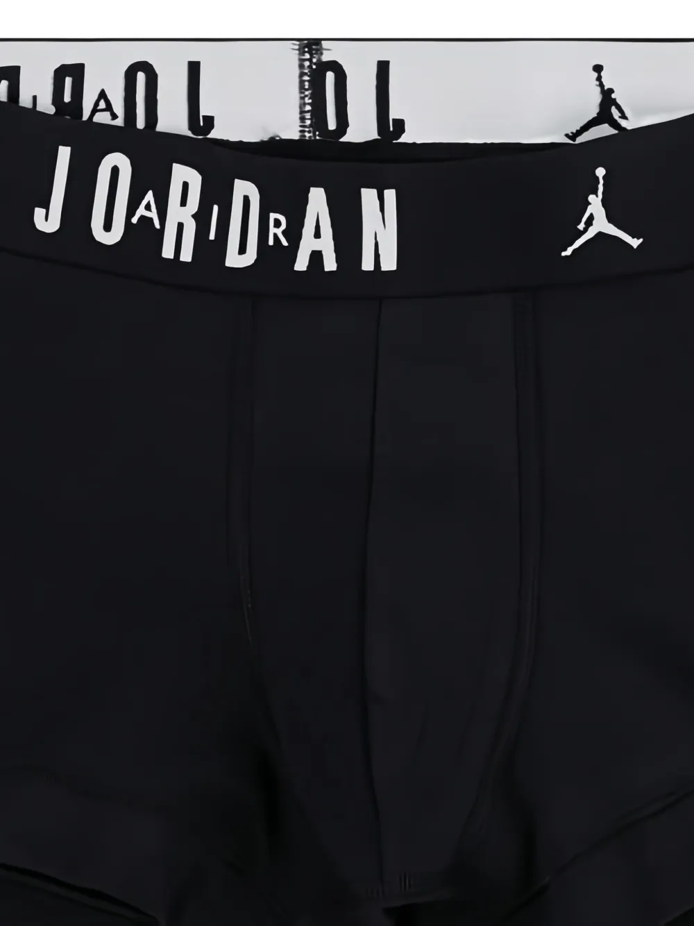 Jordan Drie boxershorts met logoband Zwart