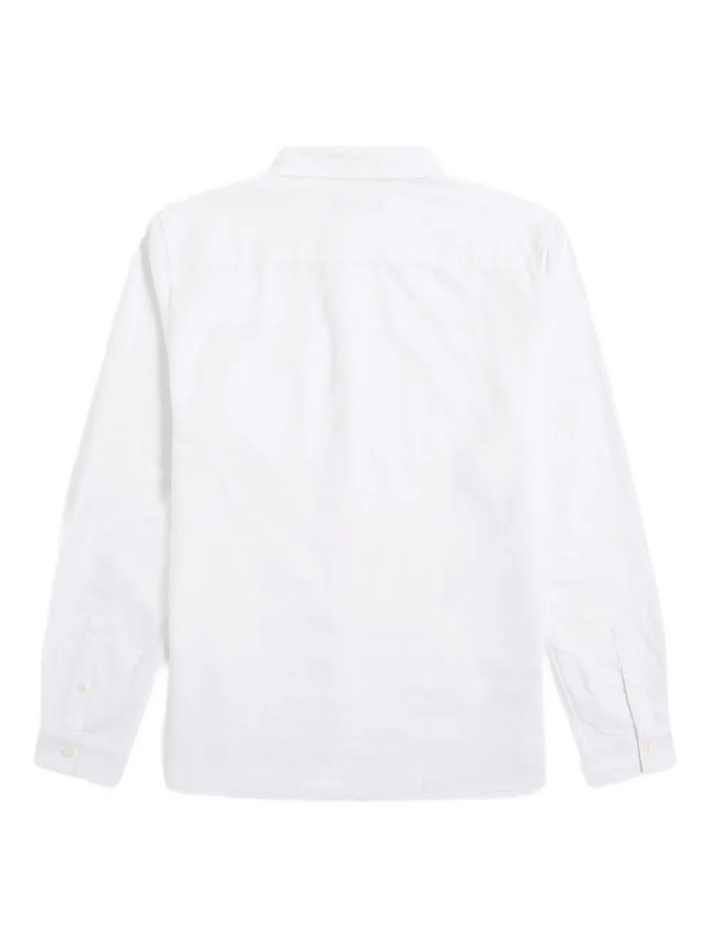 Fred Perry Overhemd met geborduurd logo Wit