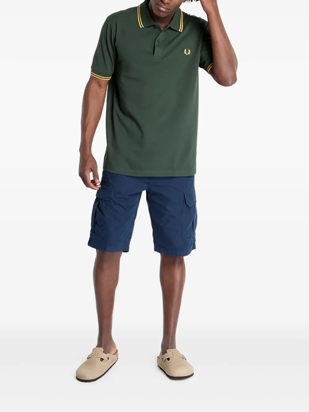 Tommy Jeans cargo shorts - Blauw