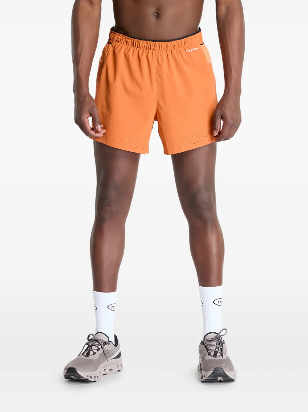The North Face elasticated swim shorts | Orange | Image 1