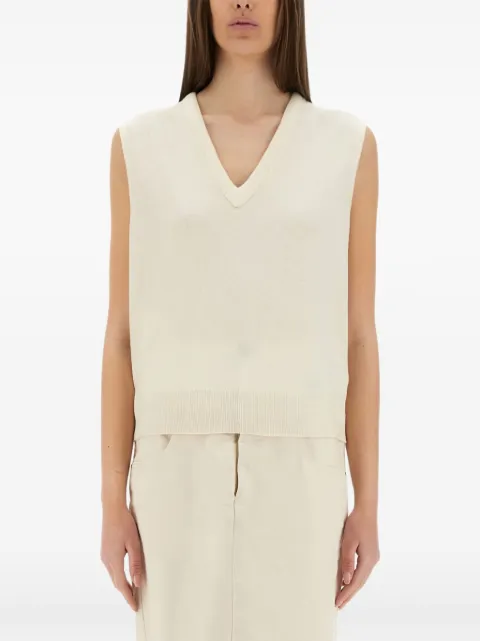 Maison Margiela sleeveless knitted top