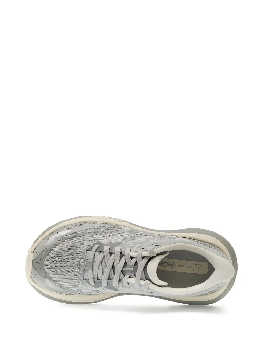 HOKA Stinson 7 raised-sole sneakers Grey