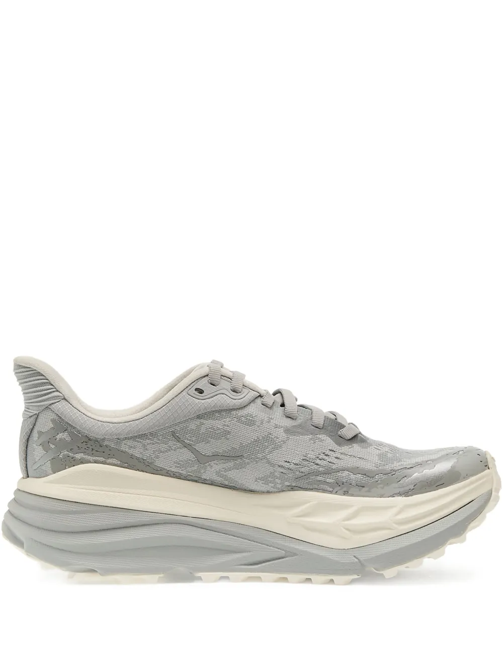 HOKA Stinson 7 raised-sole sneakers Grey