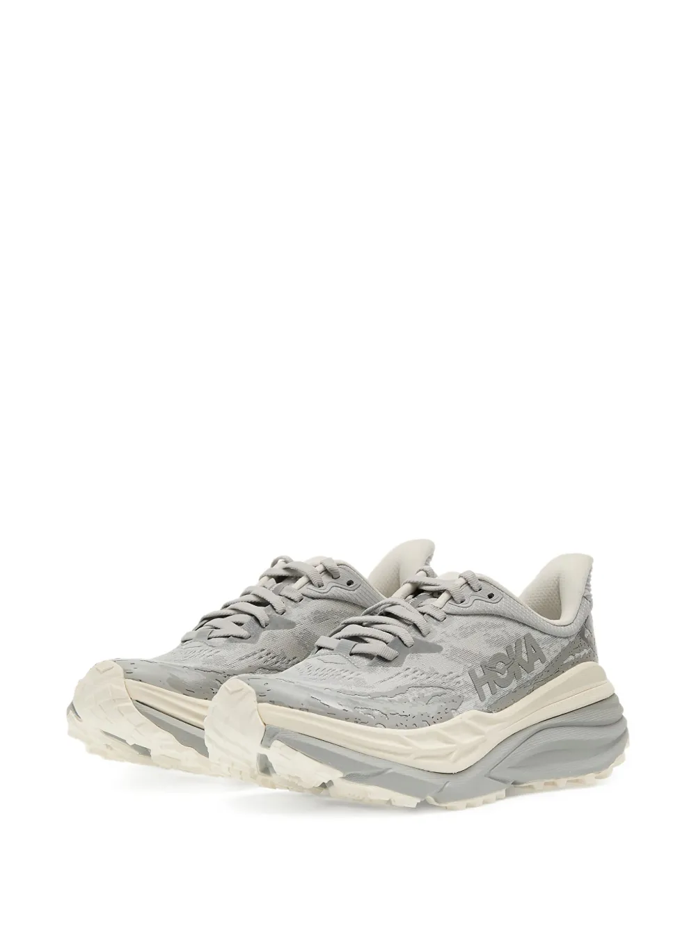 HOKA Stinson 7 sneakers met verhoogde zool - Grijs