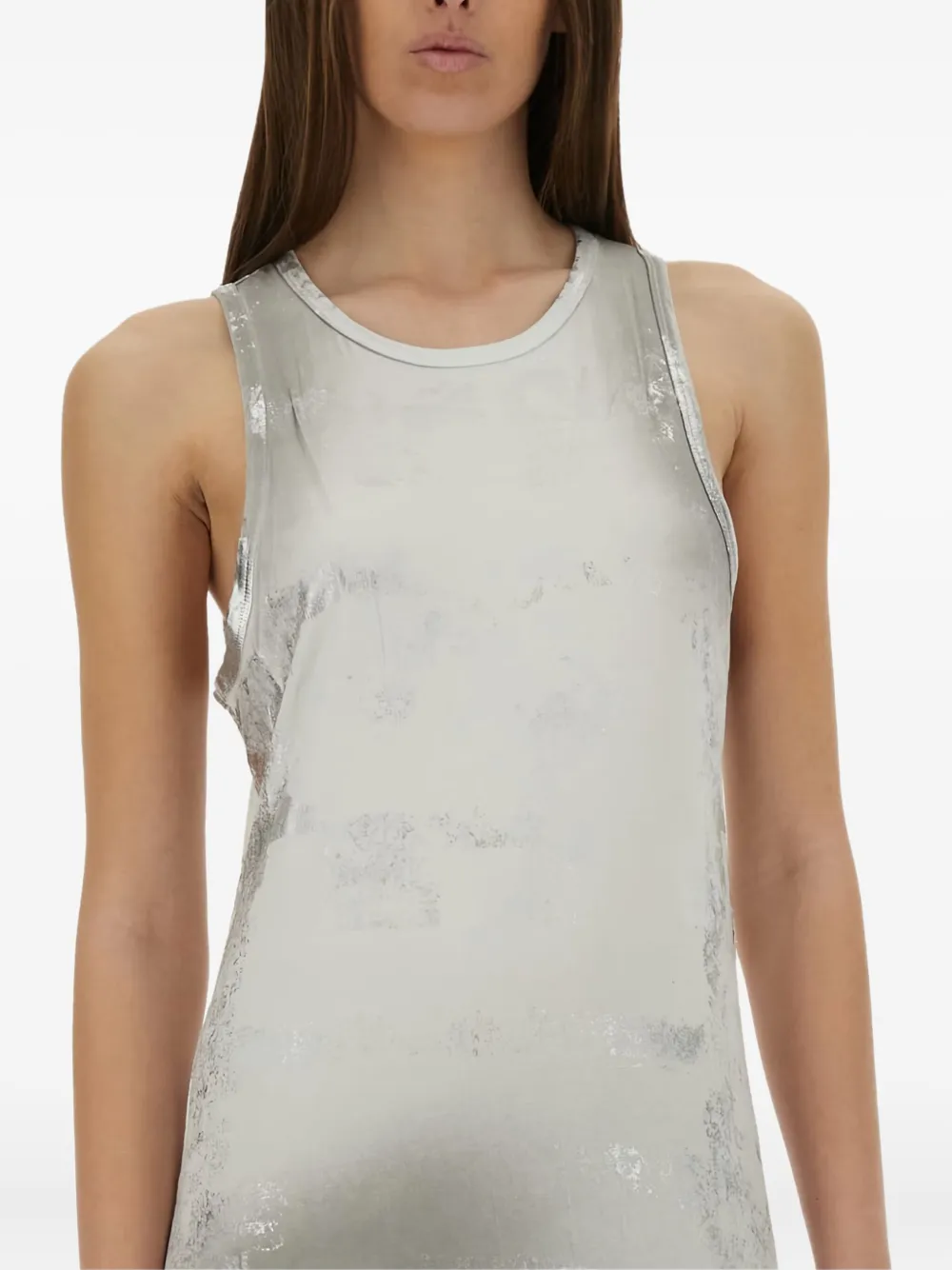 Diesel Mouwloze jurk Grijs