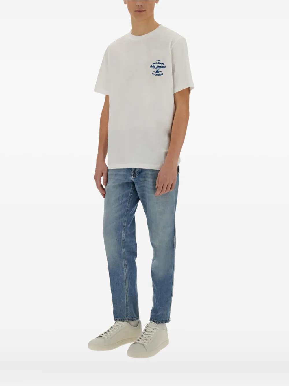Paul Smith Espresso Bar-print  organic-cotton t-shirt | T-Shirts | Image 2