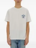 Paul Smith Espresso Bar-print organic-cotton t-shirt - White