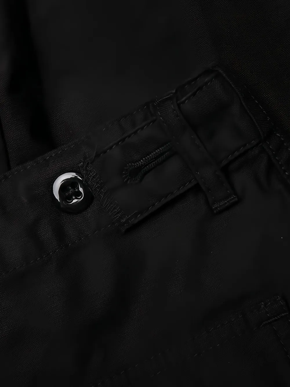 Needles Cargo broek met trekkoord Zwart