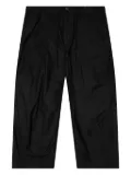 Needles drawstring cargo trousers - Black