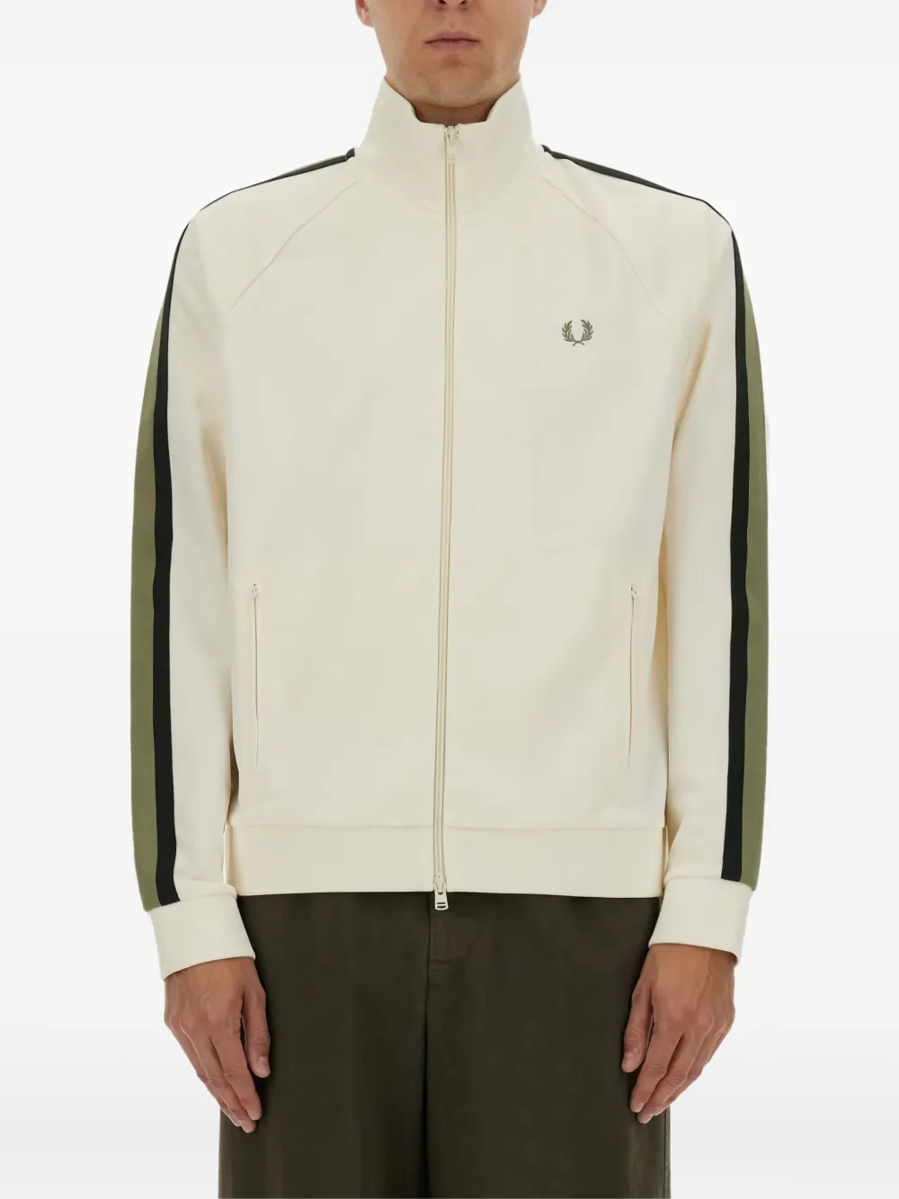 Fred Perry ジップアップ トラックジャケット | ニュートラル | Image 1