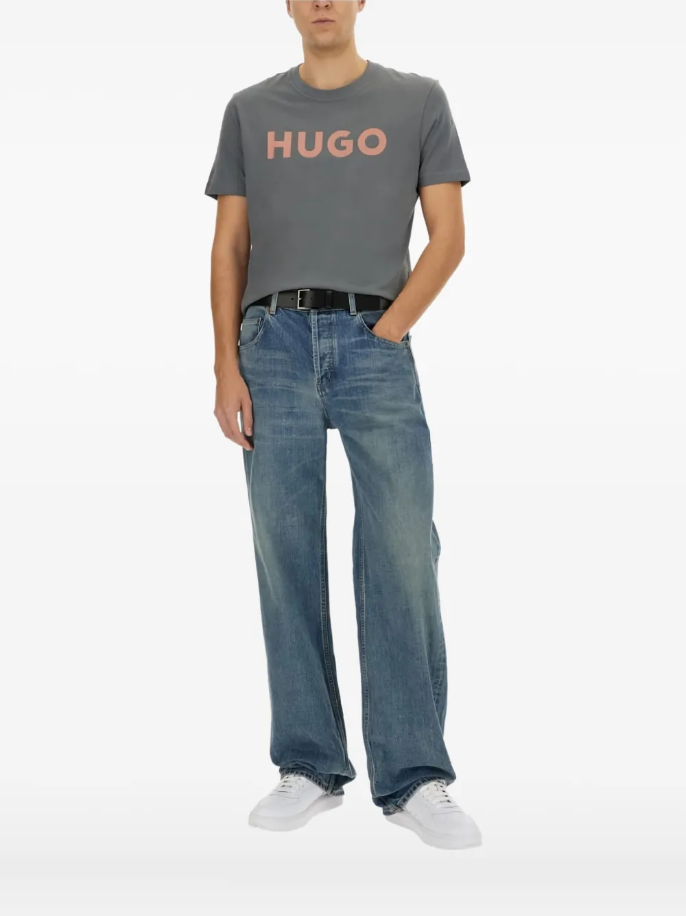 HUGO logo-print T-shirt | T-Shirts | Image 2