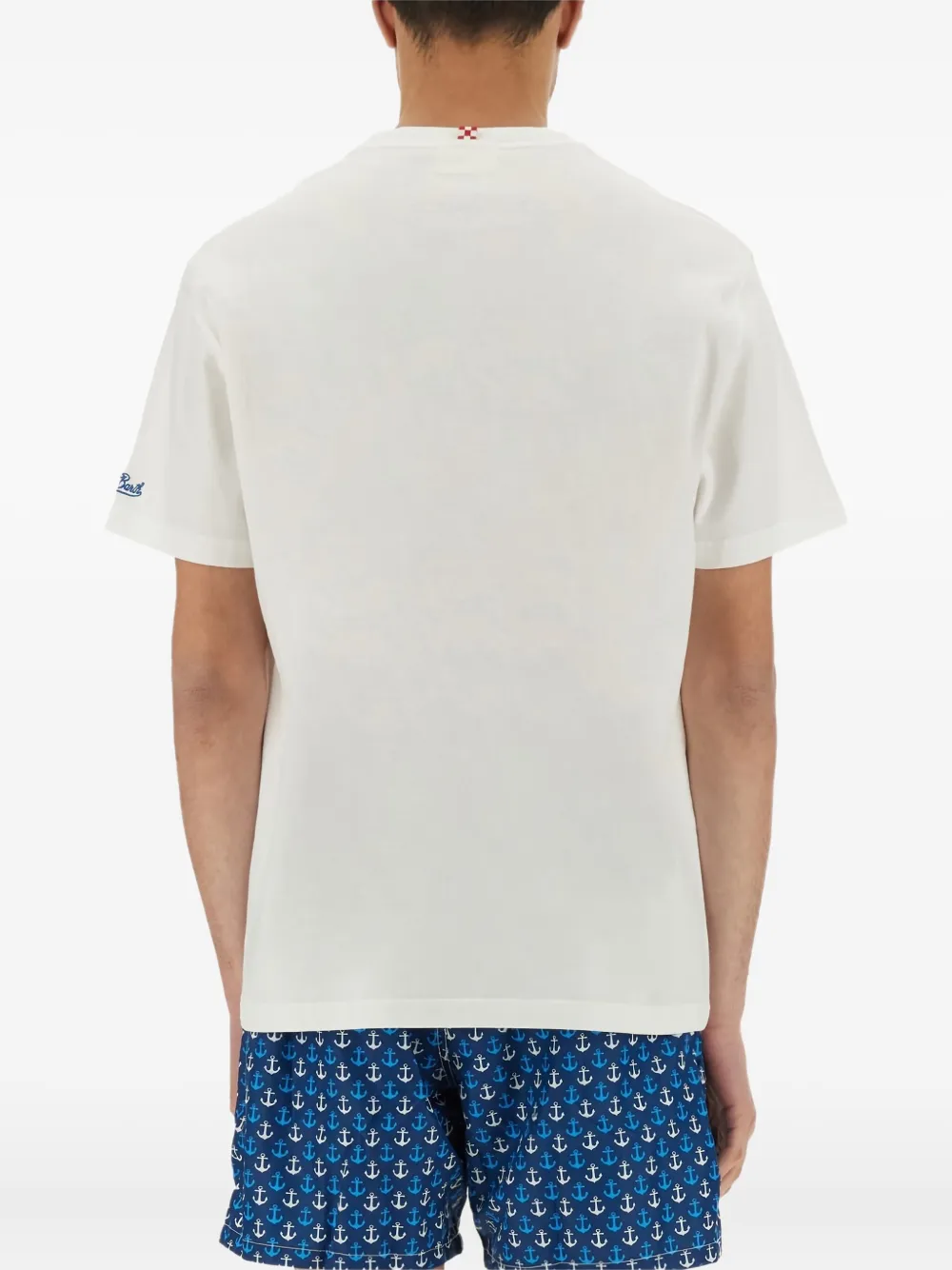 MC2 Saint Barth T-shirt met grafische print Wit