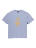 A.P.C. logo-print T-shirt - Blue
