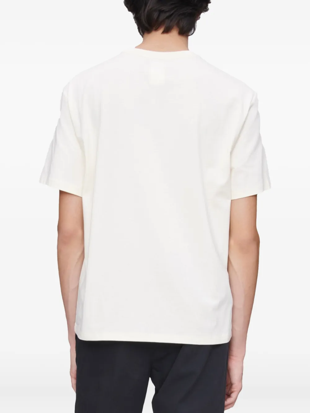 A.P.C. T-shirt met logoprint Beige