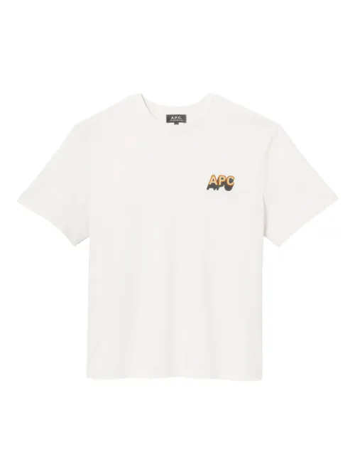 T-shirt à logo imprimé - A.P.C. - Modalova