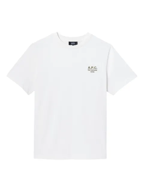 A.P.C. logo-print T-shirt